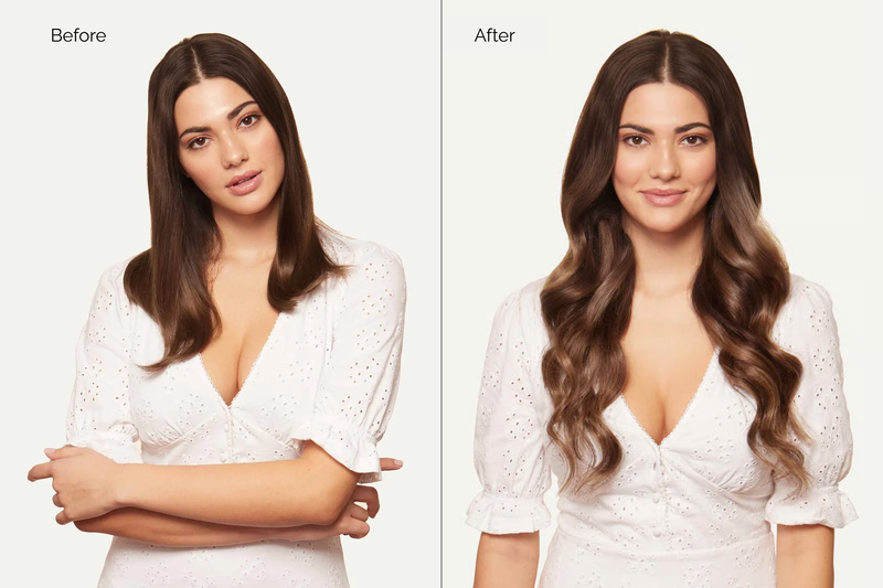Weft Clip-In, Auburn Kiss