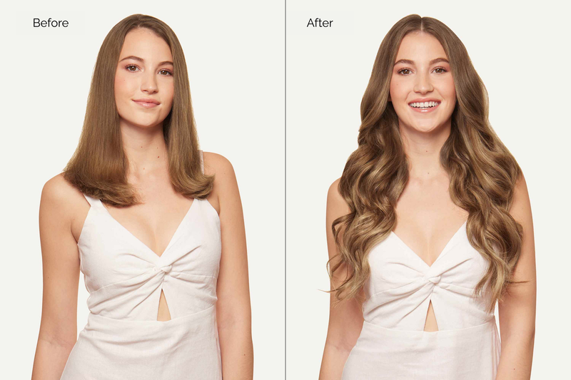 Weft Clip-In, Caramel Toffee