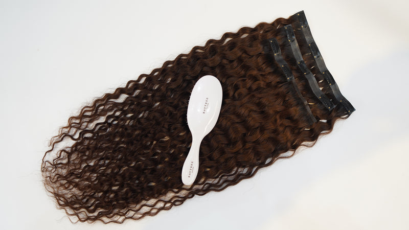 Curly Seamless Brown