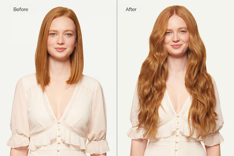 Weft Clip-In, Ginger