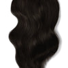 Weft Clip-In, Super Dark Brown