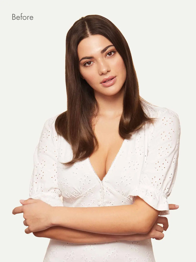 Weft Clip-In, Auburn Kiss