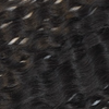 Curly Seamless Dark Brown